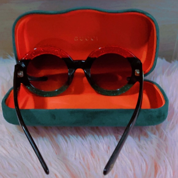 Gucci Round Multicolor Sunglasses- Worn at least on four occasions! - Picture 4 of 5